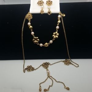 Necklace, Bracelet and Earring Set